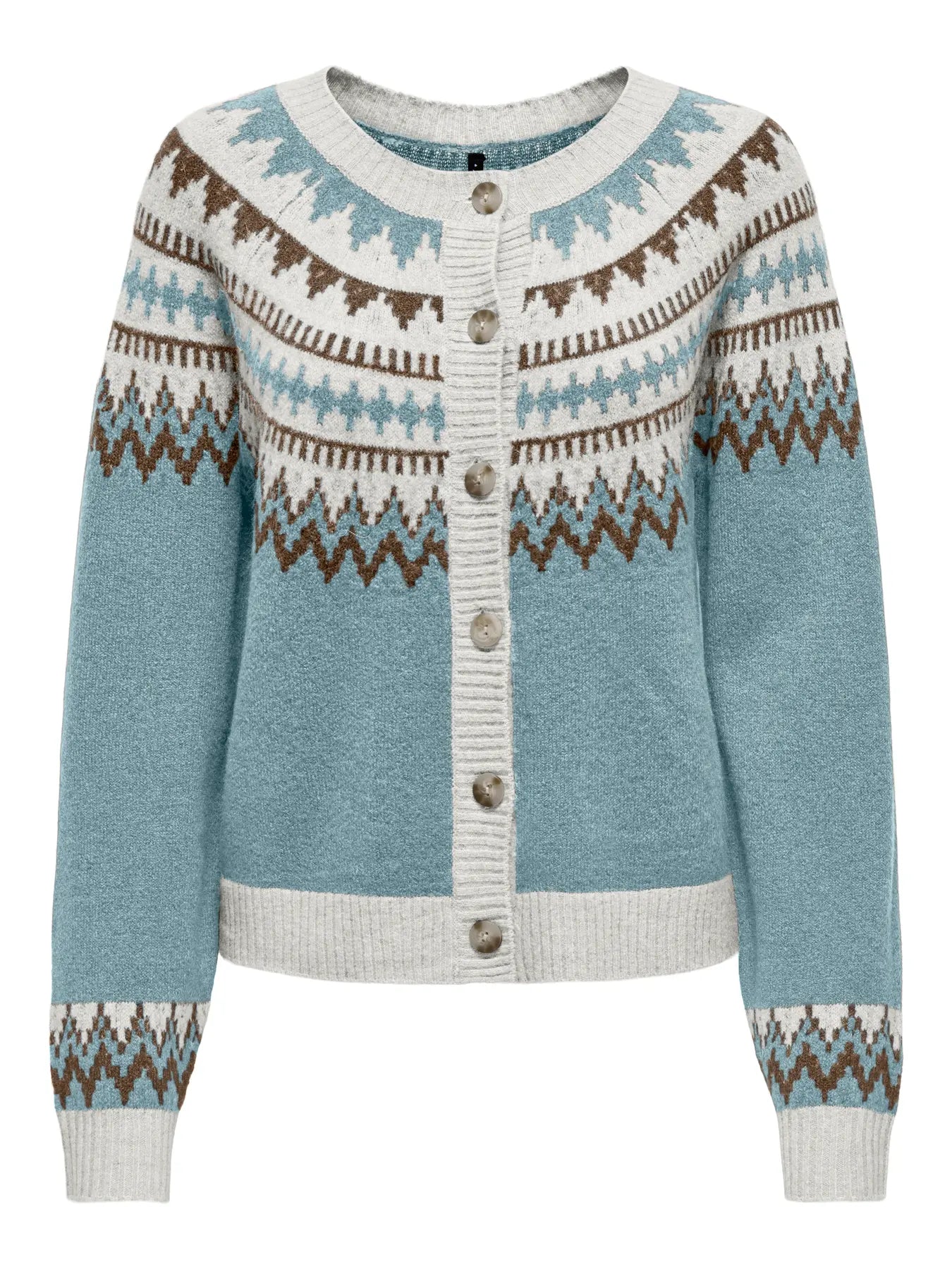 ONLHELENA LS JQ O-NECK CARDIGAN CC KNT