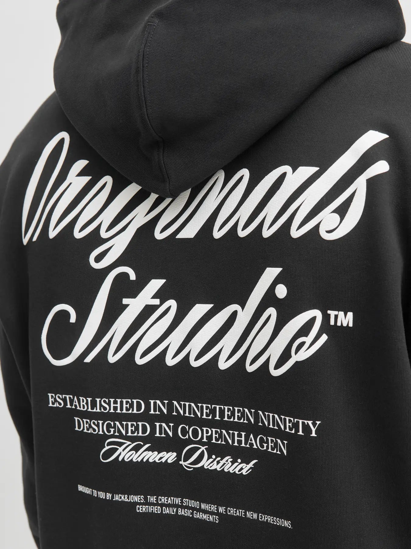 JORNORREBRO TYPO BACK SWEAT HOOD SN
