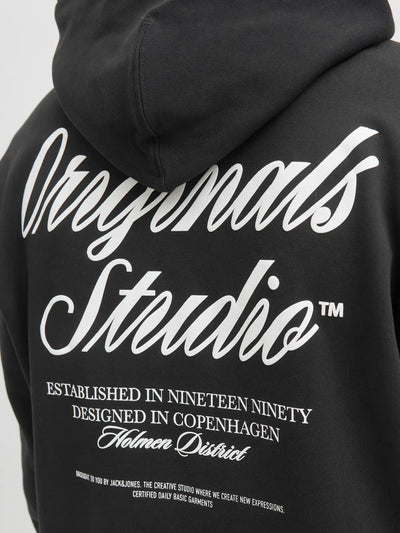 JORNORREBRO TYPO BACK SWEAT HOOD SN