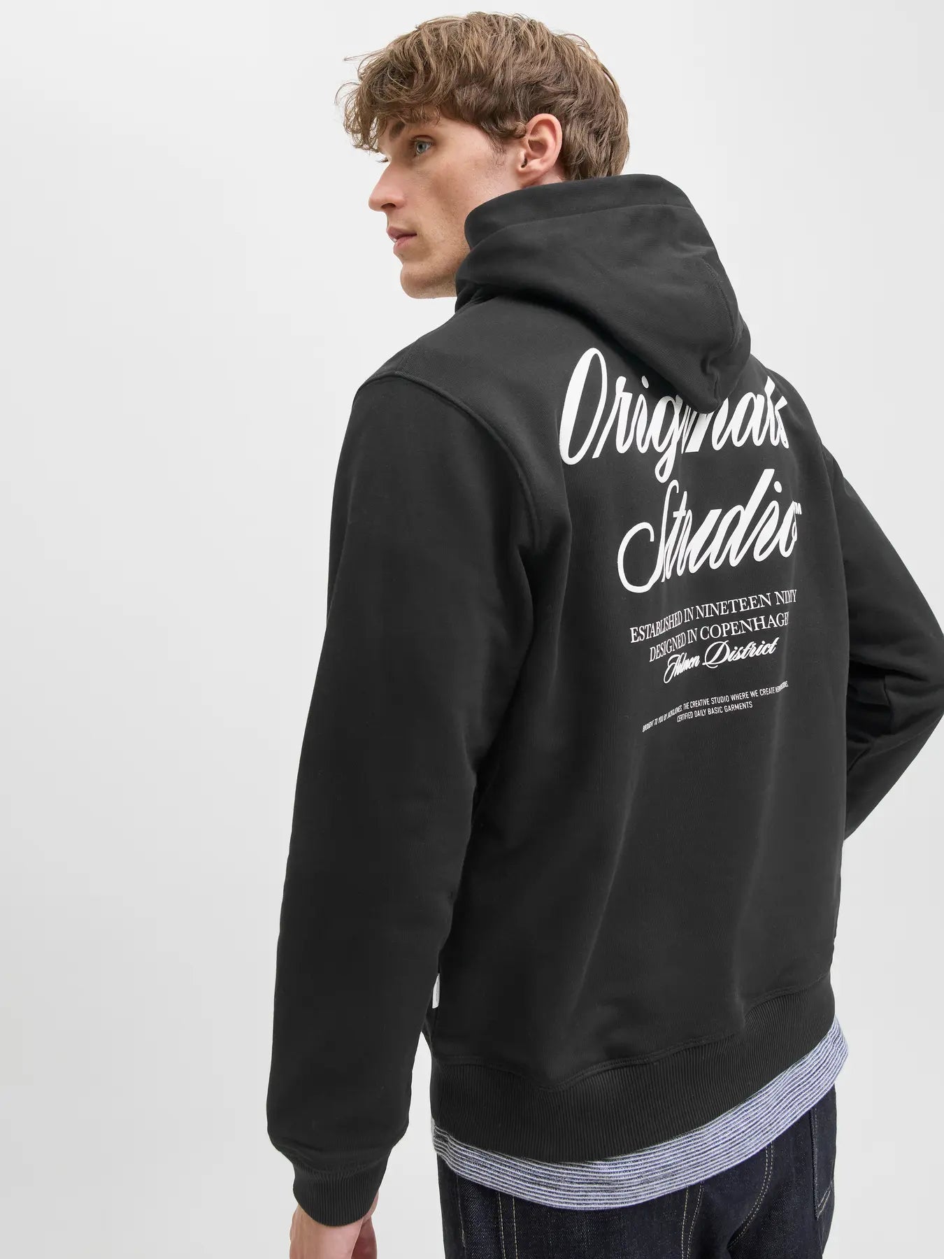 JORNORREBRO TYPO BACK SWEAT HOOD SN