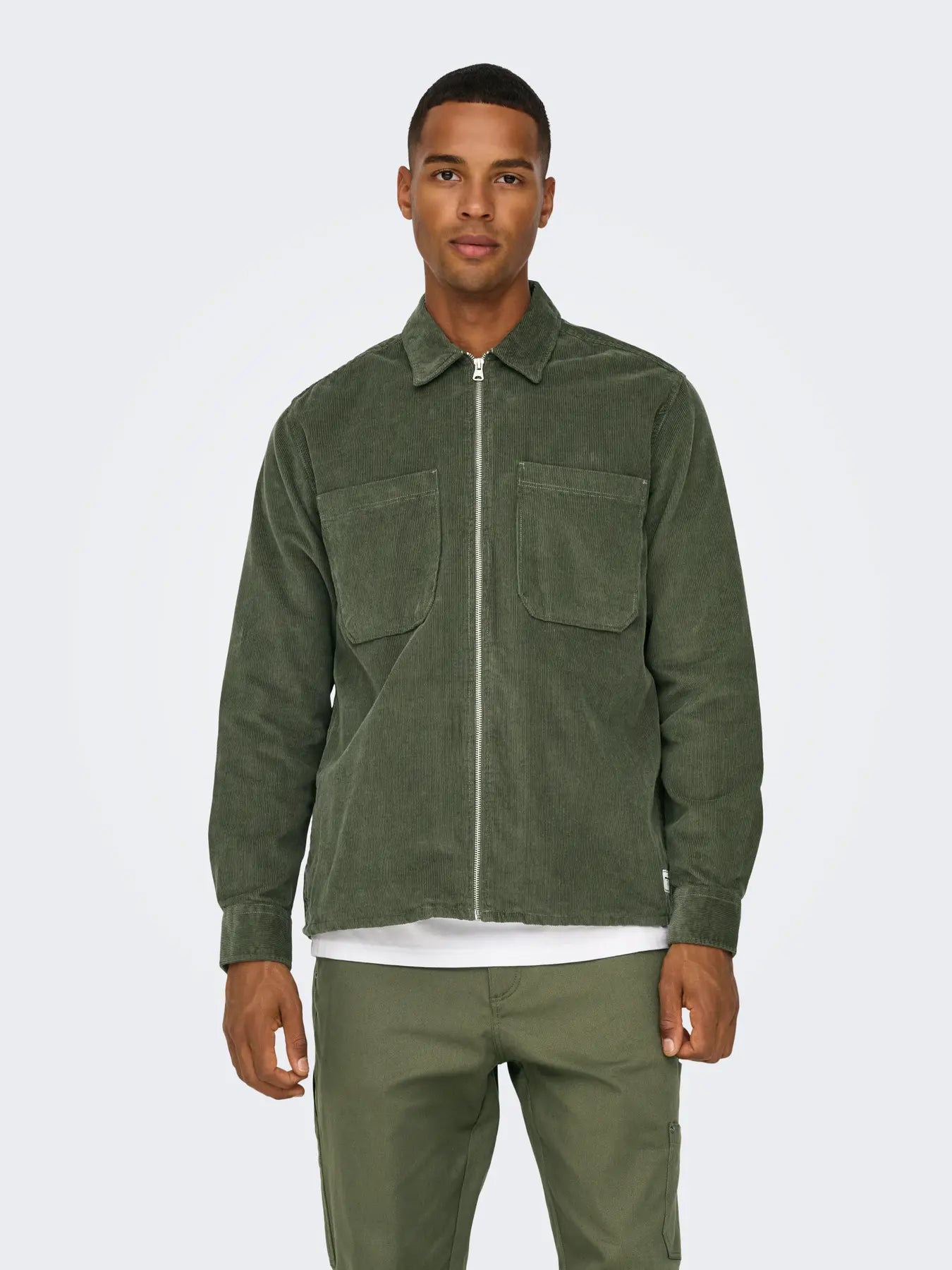 ONSALP 14W RLX 2PKT WASHD CORD ZIP NOOS