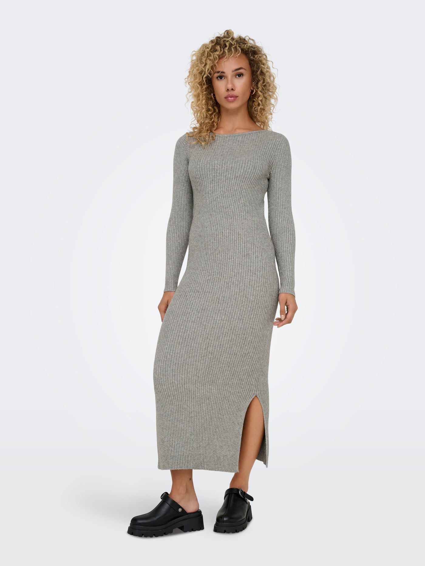 ONLKATIA LS MAXI BOATN DRESS CC KNT