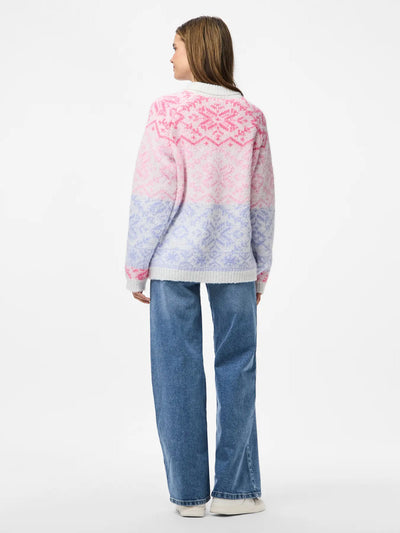 PCJO LS HIGH NECK KNIT BC
