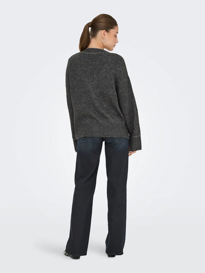 ONLELSIE LS STUDS CARDIGAN CC KNT