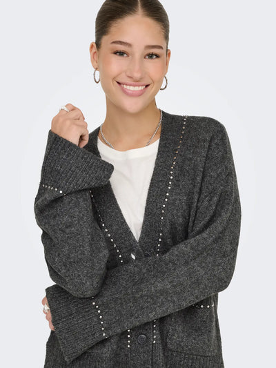 ONLELSIE LS STUDS CARDIGAN CC KNT