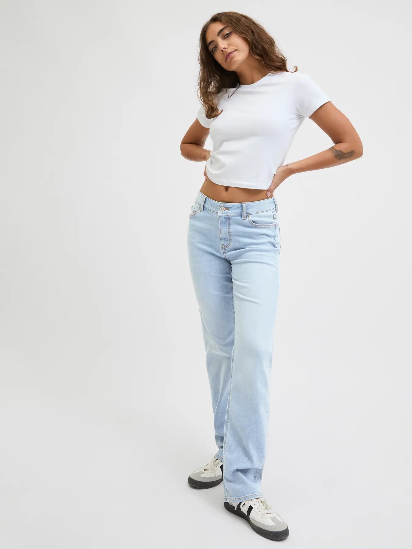 JXNICE SL-STR MW C8219 JEANS DNM NOOS
