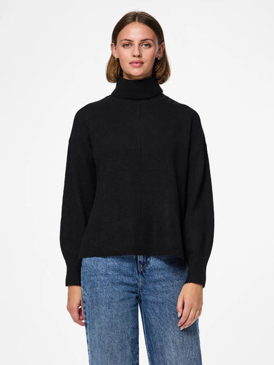 PCMALOU LS ROLLNECK KNIT NOOS BC