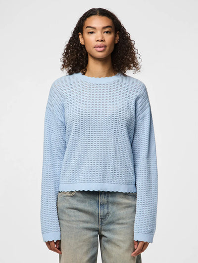 PCSCOUT LS O-NECK KNIT BC