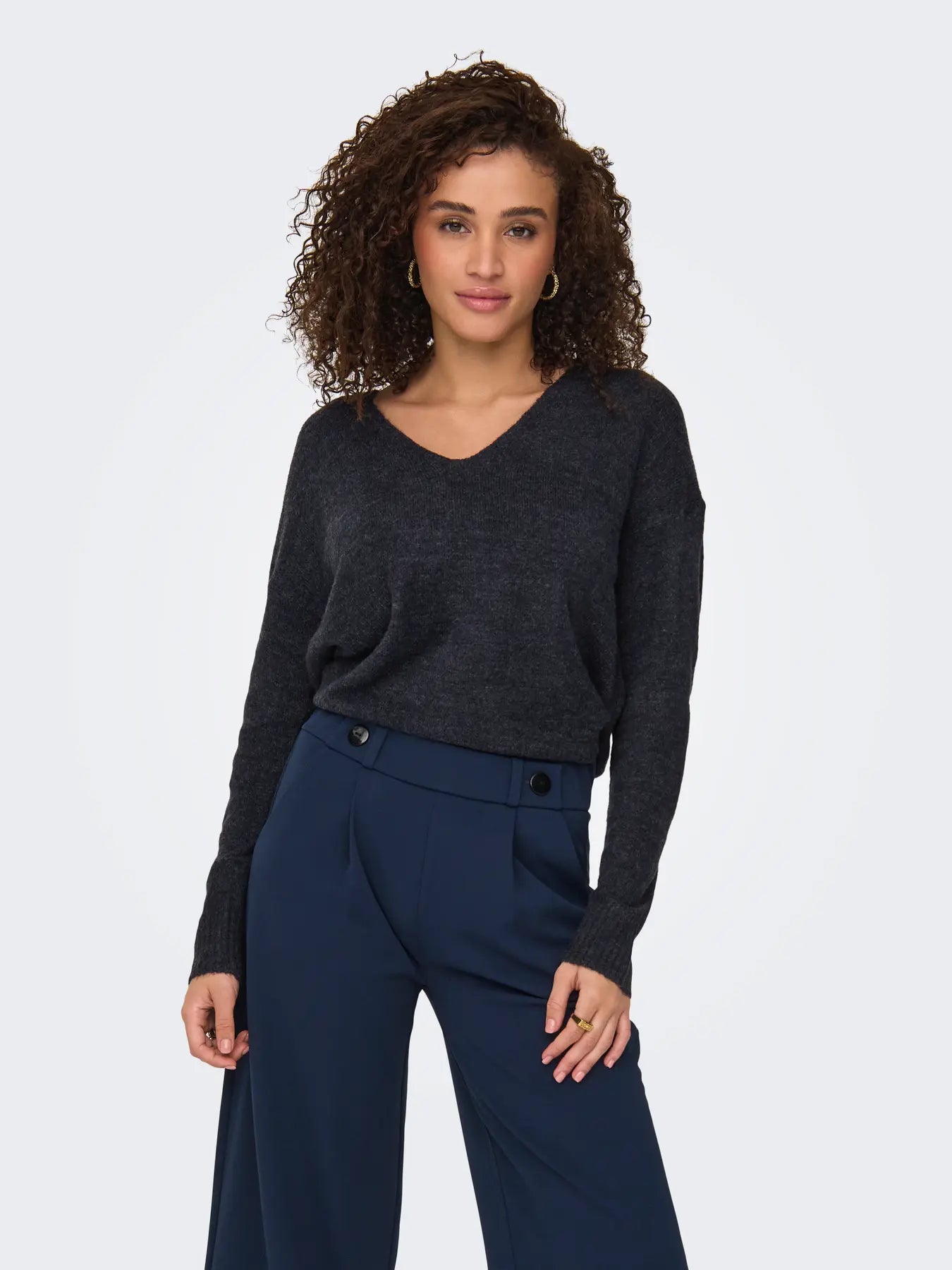 JDYELANORA L/S V-NECK PULLO. KNT NOOS