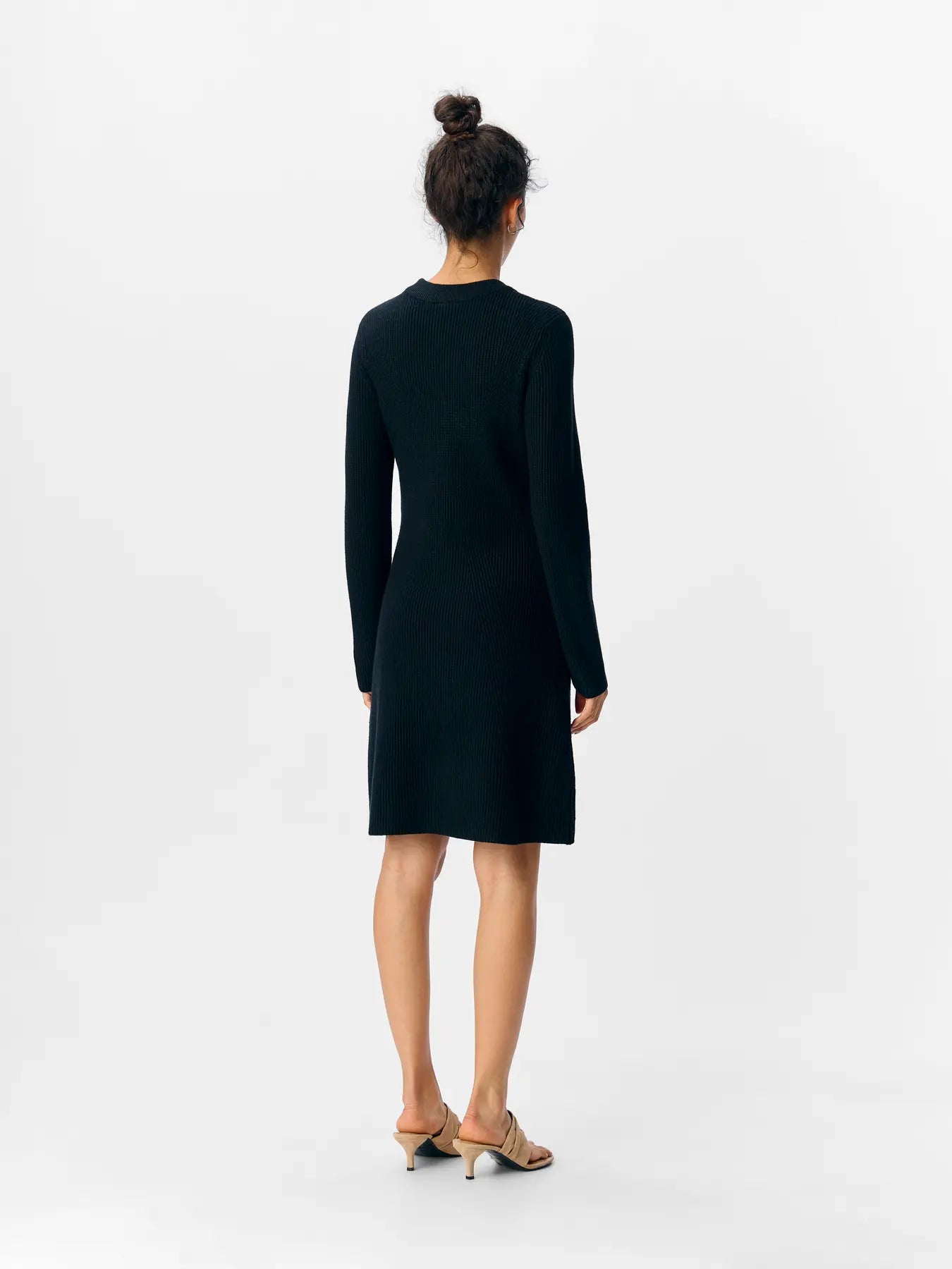 OBJVIOLA LS RE KNIT DRESS DIV