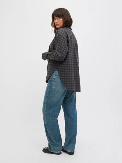 JXJAMIE FLANNEL LS SHIRT WVN SN