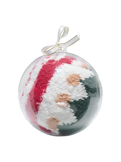 ONLCHRISTMAS CHINELLE SOCK IN A BALL ACC