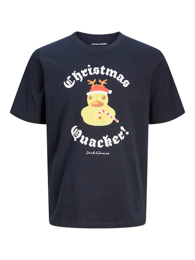 JJXMAS FUNNY TEE SS CREW NECK