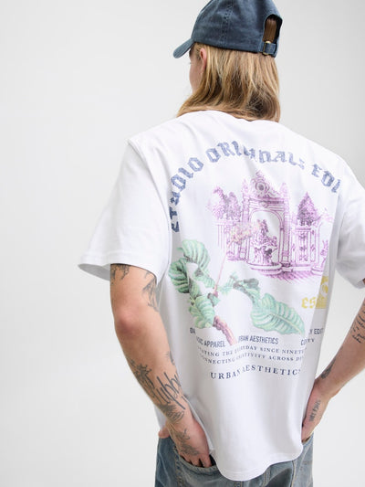 JORMEADOWS GRAPHIC BACK TEE SS CREW NECK