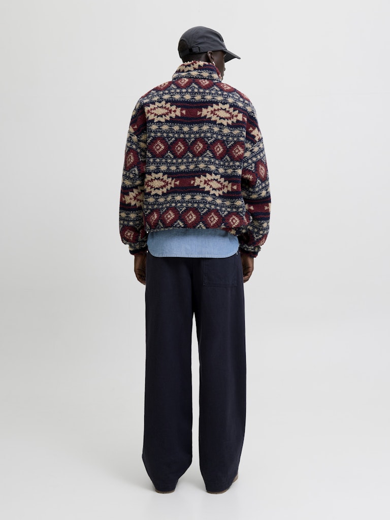 JOREDDIE TEDDY HALF ZIP HN T25