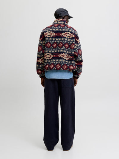 JOREDDIE TEDDY HALF ZIP HN T25
