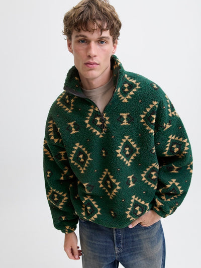 JOREDDIE TEDDY HALF ZIP HN T25