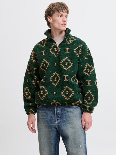 JOREDDIE TEDDY HALF ZIP HN T25