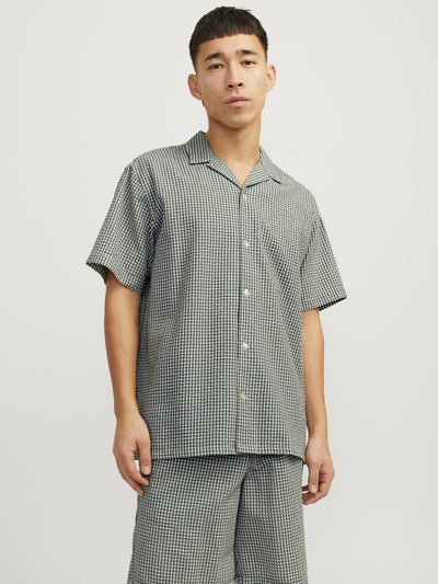 JOREASTER PALMA SEERSUCKER SHIRT SS LN