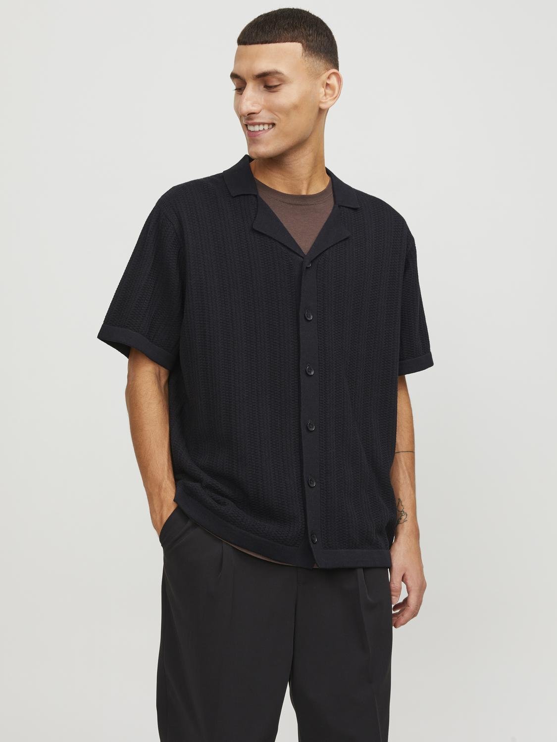 JORVALENCIA STRUCTURE KNIT SS POLO SN