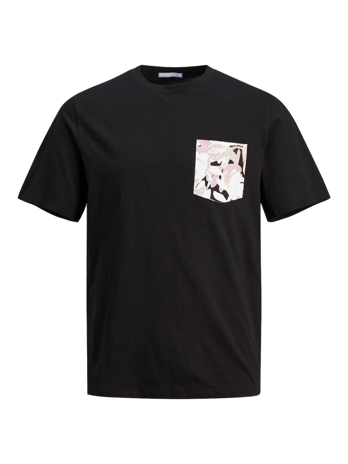 JORARUBA ABSTRACT AOP POCKET TEE SS CN