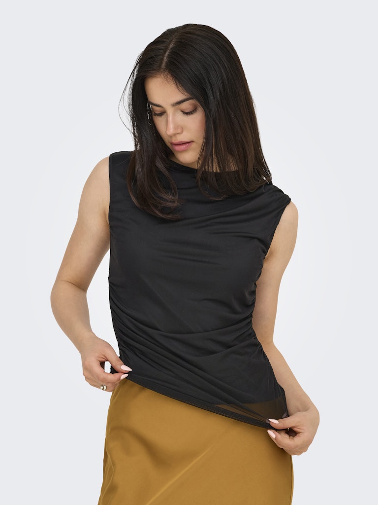 JDYELSA S/L O NECK TOP JRS DIA