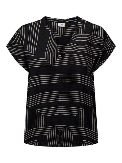 JDYLION LIFE S/S TOP WVN NOOS