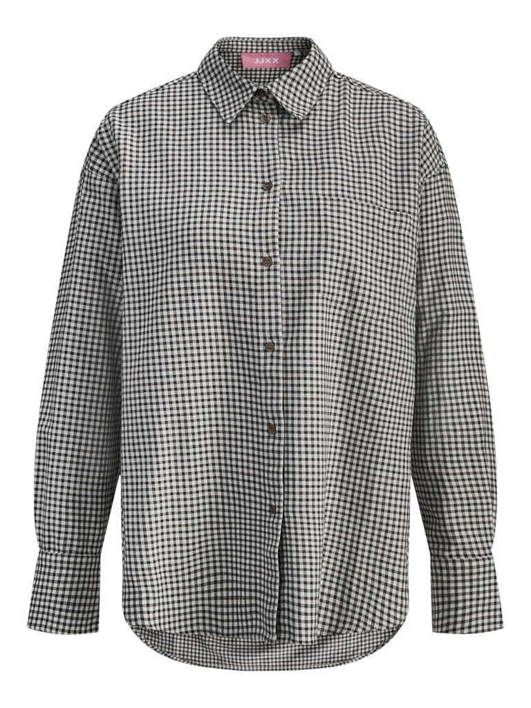 JXJAMIE CHECK FLANNEL LS SHIRT WVN