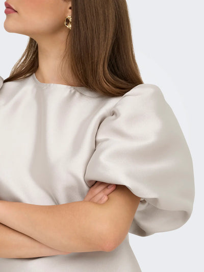 ONLMANNY 2/4 HEAVY SATIN TOP WVN CS