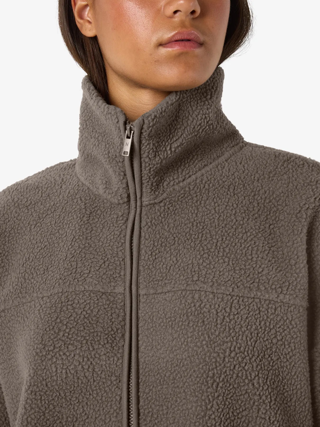 NMCOZY L/S ZIP SWEATER JRS NOOS