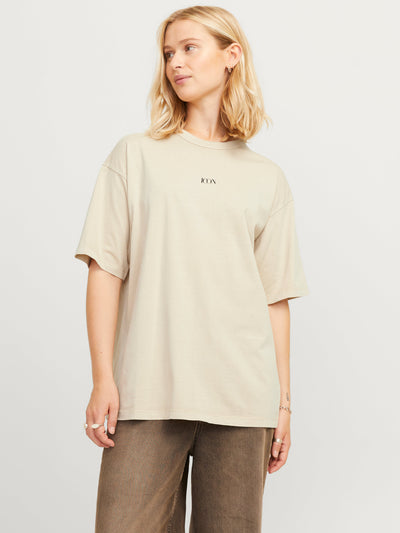 JXSANDRA LOOSE SS WASH TEE JRS