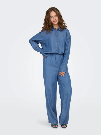 ONLCHARIS LIFE HW PULL-UP PANT CCWVN