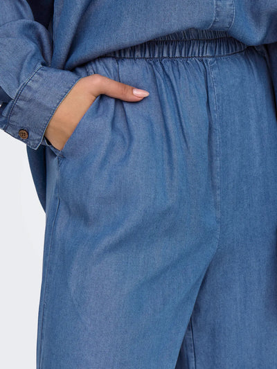 ONLCHARIS LIFE HW PULL-UP PANT CCWVN