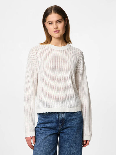 PCSCOUT LS O-NECK KNIT BC