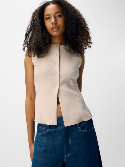 OBJREYNARD RE KNIT VEST DIV