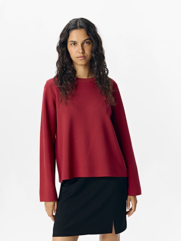 OBJREYNARD SQUARE SLEEVE O-NECK NOOS