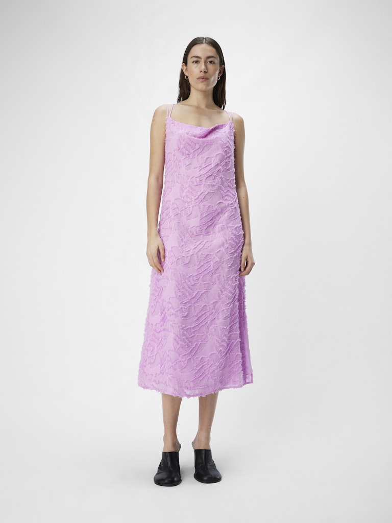 OBJPOPPI S/L LONG DRESS 132