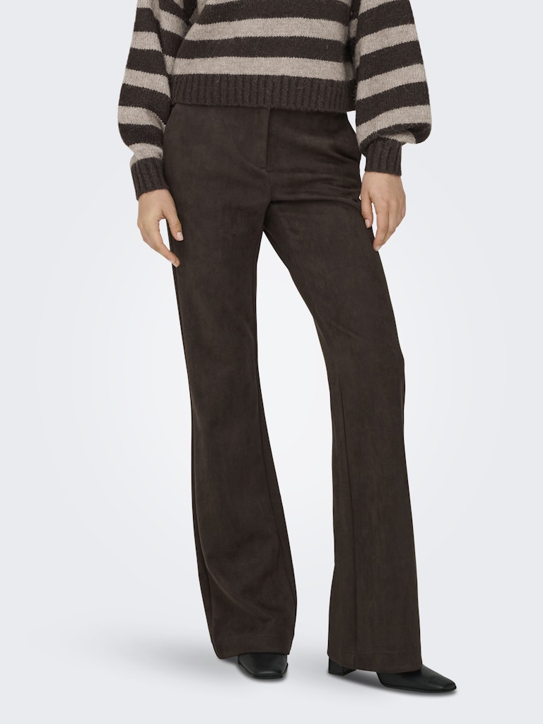 ONLYLVA LIFE FAUX SUEDE FLARE PANT TLR