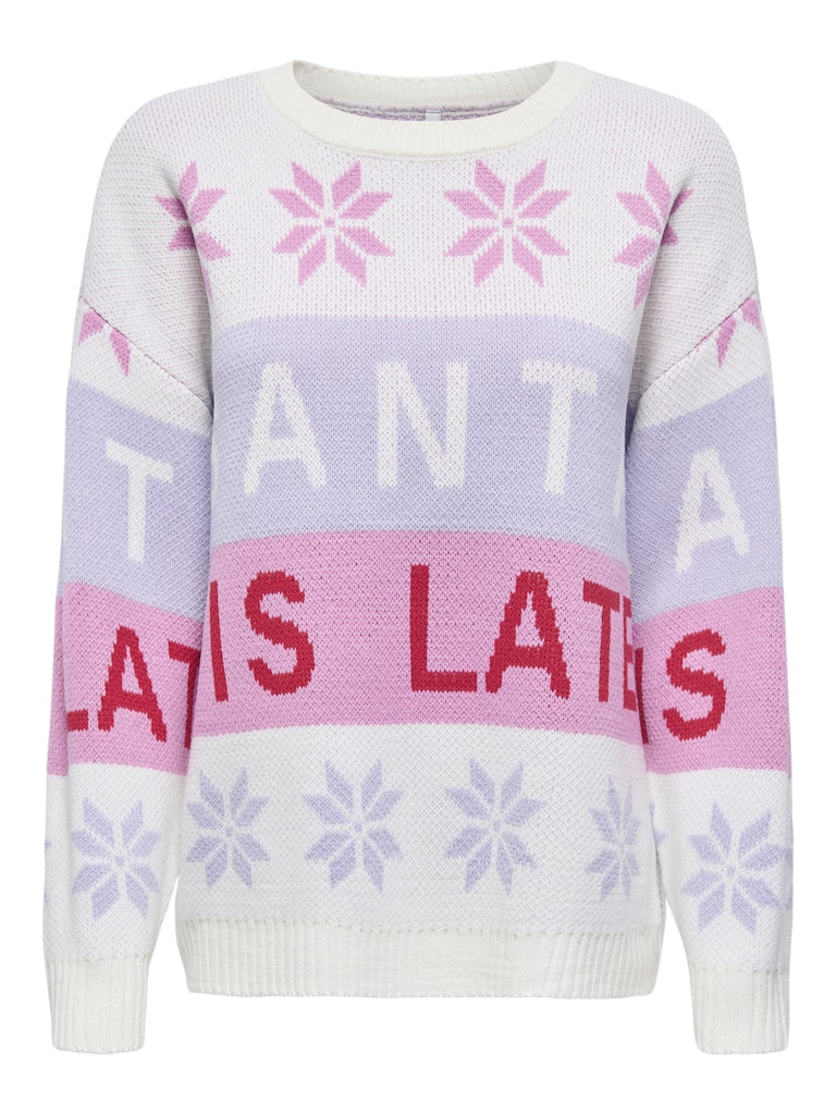 ONLXMAS HOHO LS PULLOVER KNT