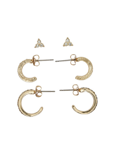 PCMIA M 3-PACK EARRINGS