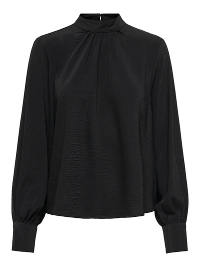 JDYAYA L/S HN TOP WVN DIA