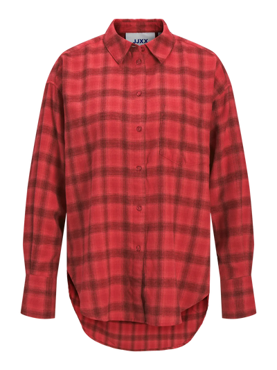 JXJAMIE FLANNEL LS SHIRT WVN SN