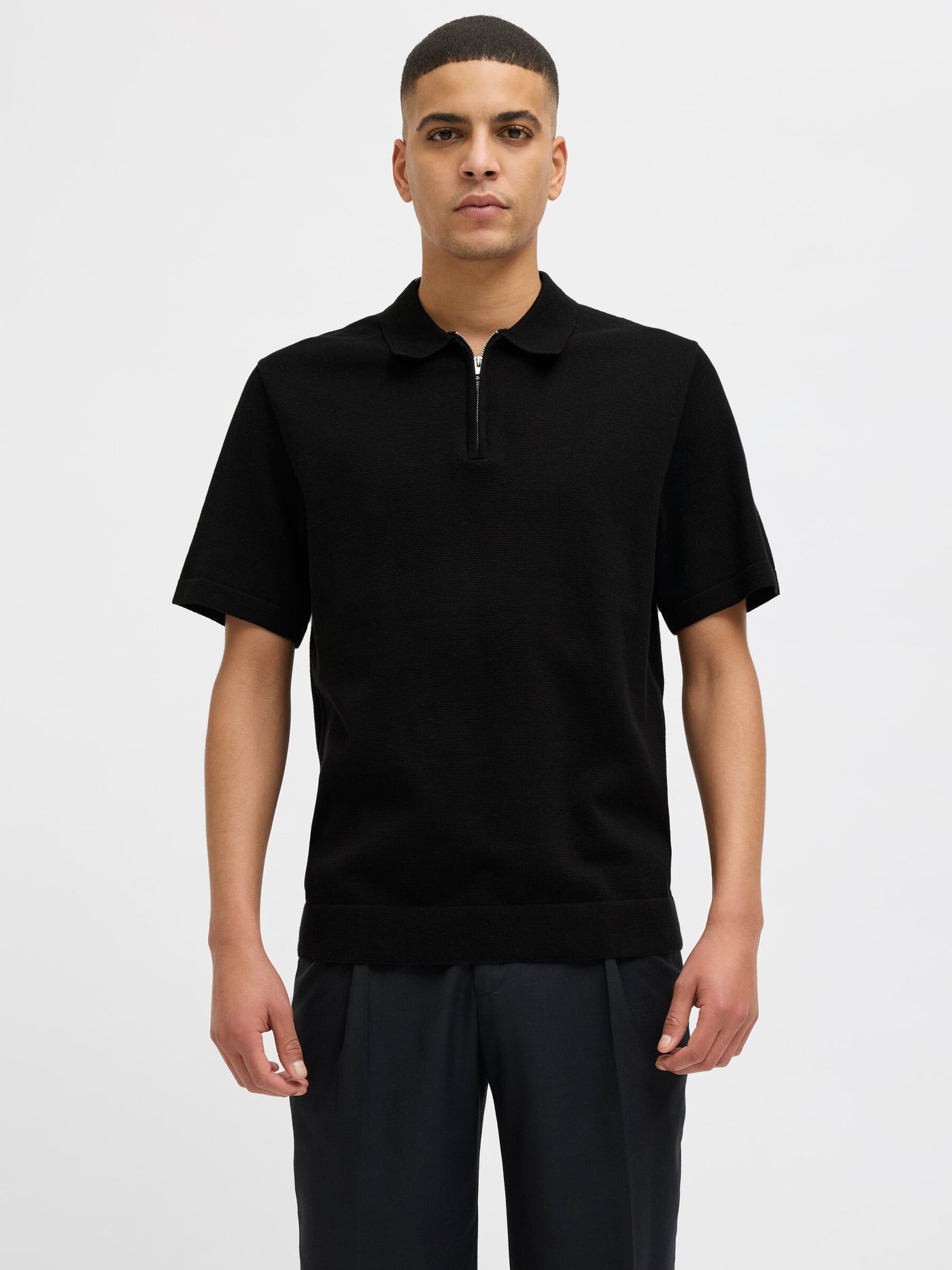 JPRBLAMILANO SPRING KNIT POLO SS SN