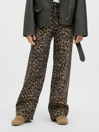 JXSARAH TOKYO LEO WIDE HW PANT EX PNT