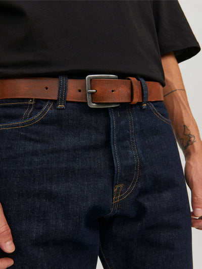 JACVICTOR Leather Belt