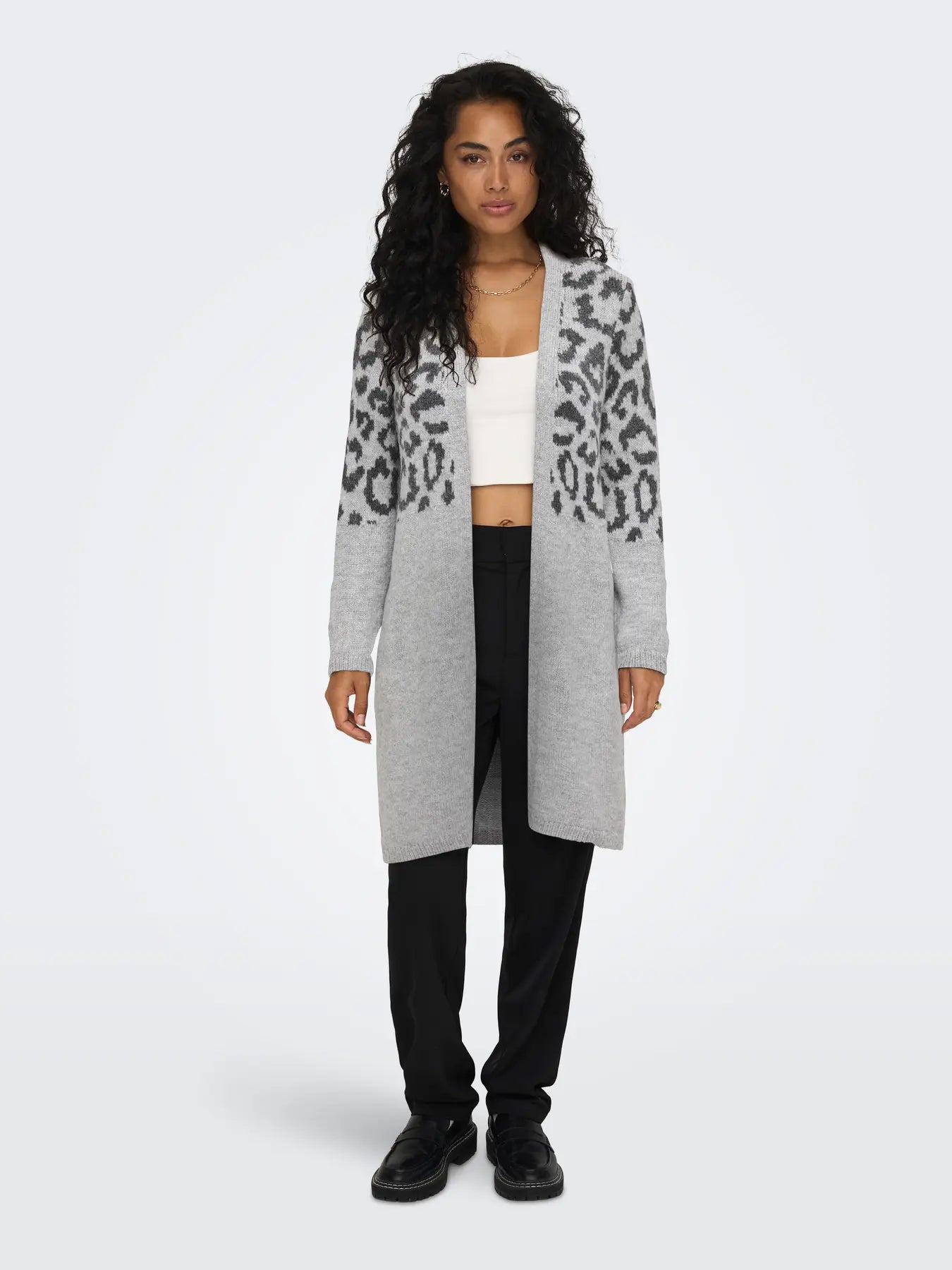 ONLJADE ANIMAL LS CARDIGAN KNT NOOS