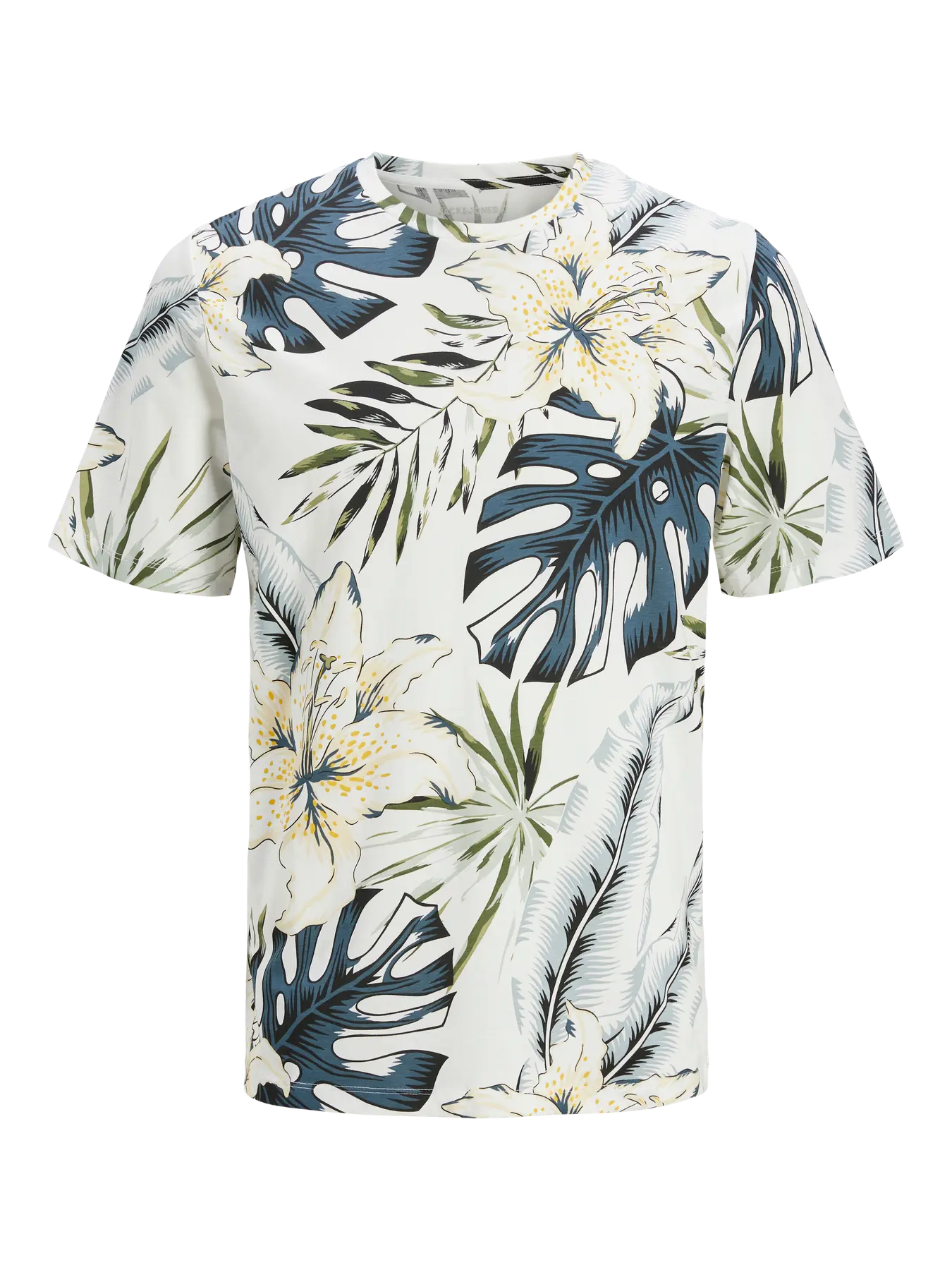 Jack & Jones JCORECHARGE FRONT PRINT CREW NECK - T-shirt con stampa - black/nero Jack & Jones JCORECHARGE FRONT PRINT CREW NECK - T-shirt con stampa - black/nero