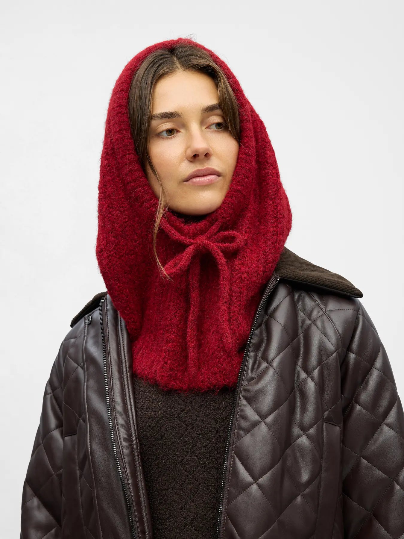 OBJMILU KNIT BALACLAVA NOOS