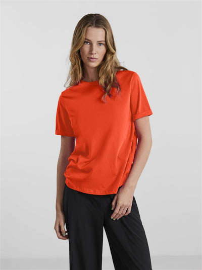 PCRIA SS FOLD UP SOLID TEE NOOS BC