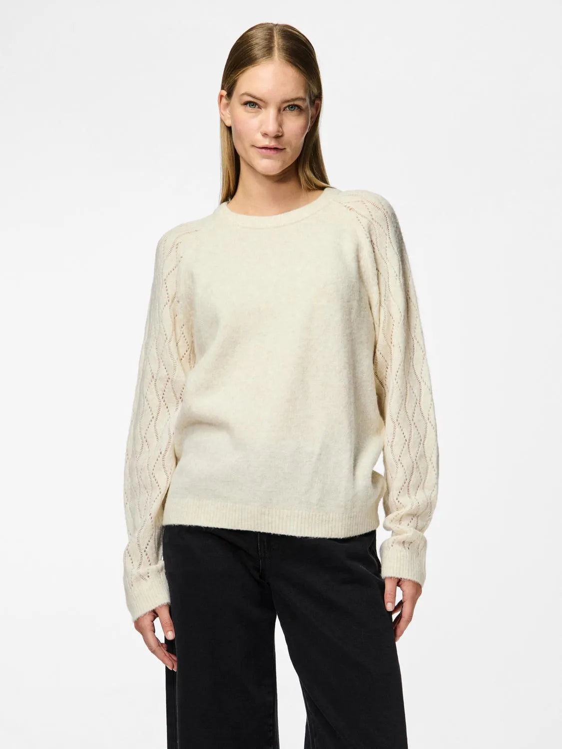 PCOLGA LS O-NECK KNIT MM